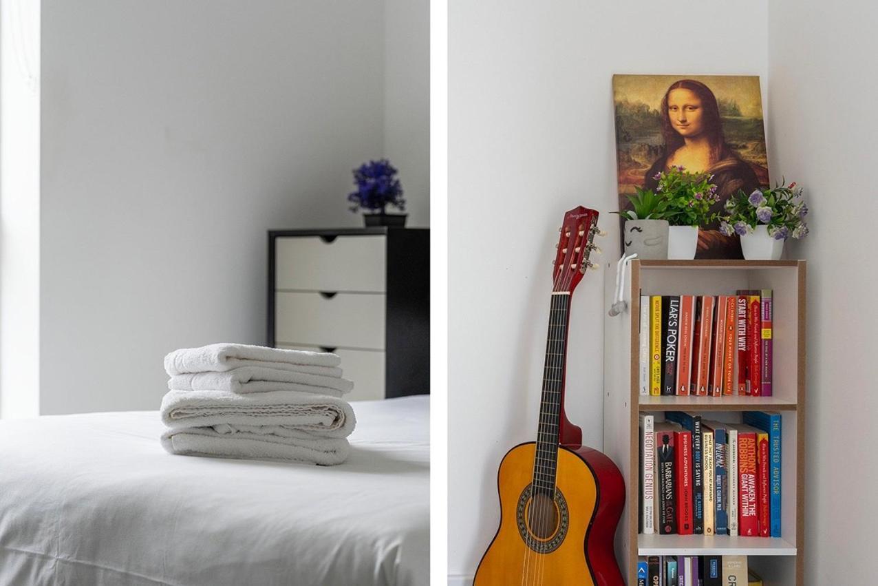 Deluxe Double Bed In Shared Apt Near Canary Wharf, City Airport & O2 Arena With Thames View London Ngoại thất bức ảnh